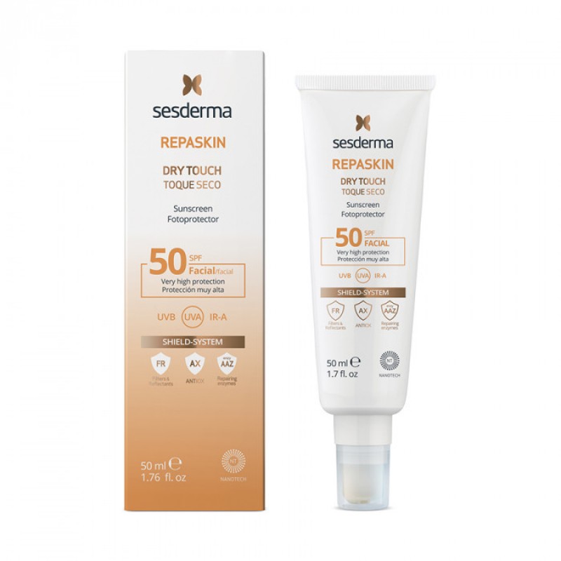 sdr40005606-800x800-1.jpg REPASKIN Dry Touch Facial Sunscreen SPF 50 - Солнцезащитное средство для лица с SPF 50, 50 мл.