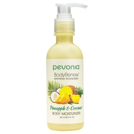 Увлажняющее молочко для тела Ананас и кокос, 180 мл,, PEVONIA