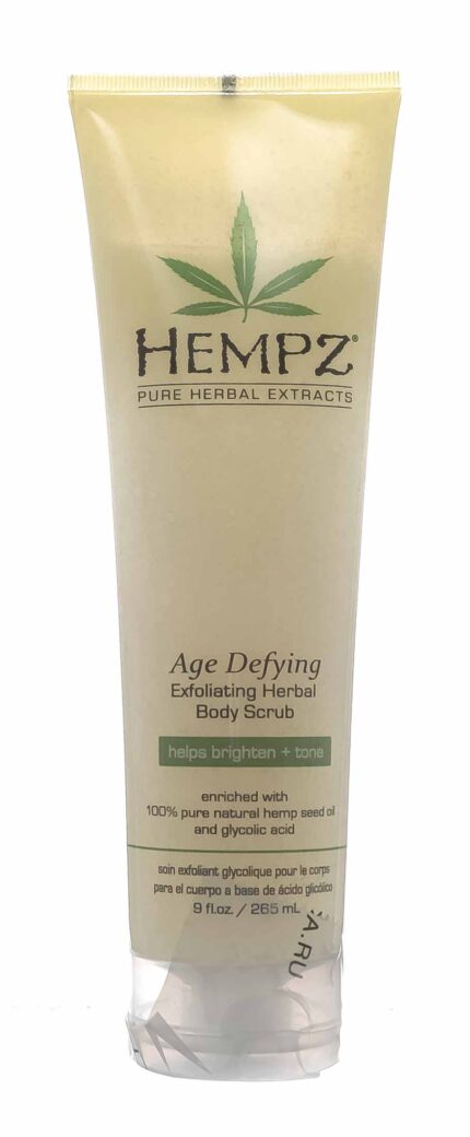 Скраб для тела Age Defying Herbal Body Scrub, 265 гр HEMPZ