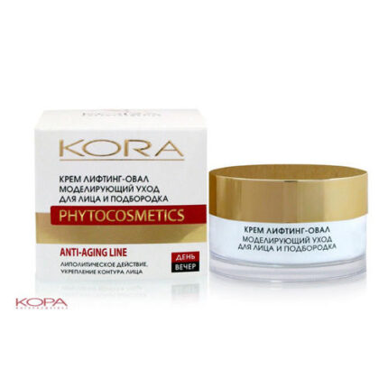 Крем лифтинг-овал Моделирующий уход для лица и подбородка 50 мл KORA 44133
