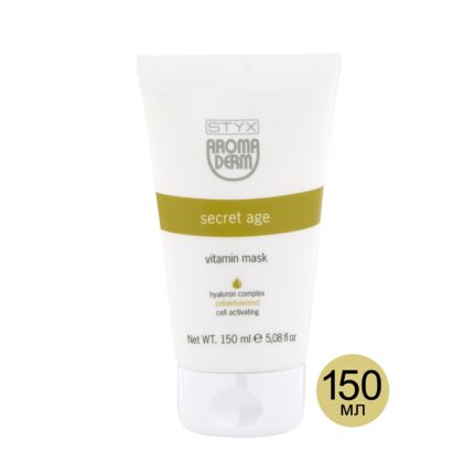 Гель-маска Secret Age Витаминно-Лифтинговая / Vitamin mask, 150 мл, Aromaderm Anti-aging de luxe, STYX