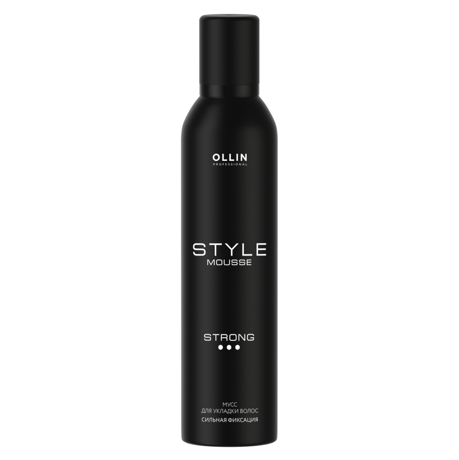STYLE_MUSS_DLYa_UKLADKI_VOLOS_SILNOJ_FIKSACII__1_.png Style Mousse Strong Мусс для укладки волос сильной фиксации 250 мл OLLIN 731182