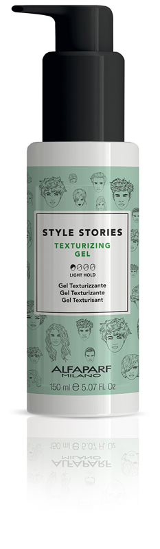 Текстурирующий гель легкой фиксации STORIES TEXTURIZING GEL 150 мл ALFAPARF