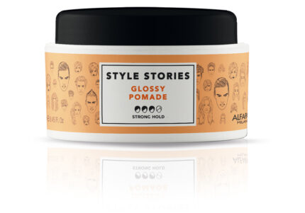 Помада сильной фиксации придающая экстра блеск STYLE STORIES GLOSSY POMADE 100 мл ALFAPARF
