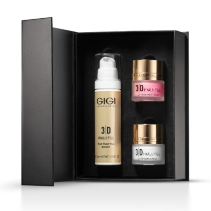 Gigi 3D Hyalu Fill 3D Set Набор Крем-сыворотка для лица Крем-сыворотка для век Бальзам для губ
