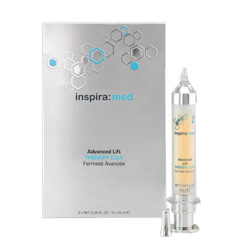 j4327.jpg Advanced Lift Therapy CU-X Лифтинг-сыворотка Therapy CU-X с пептидами меди и витамином А для укрепления и регенерации кожи 20 мл INSPIRA