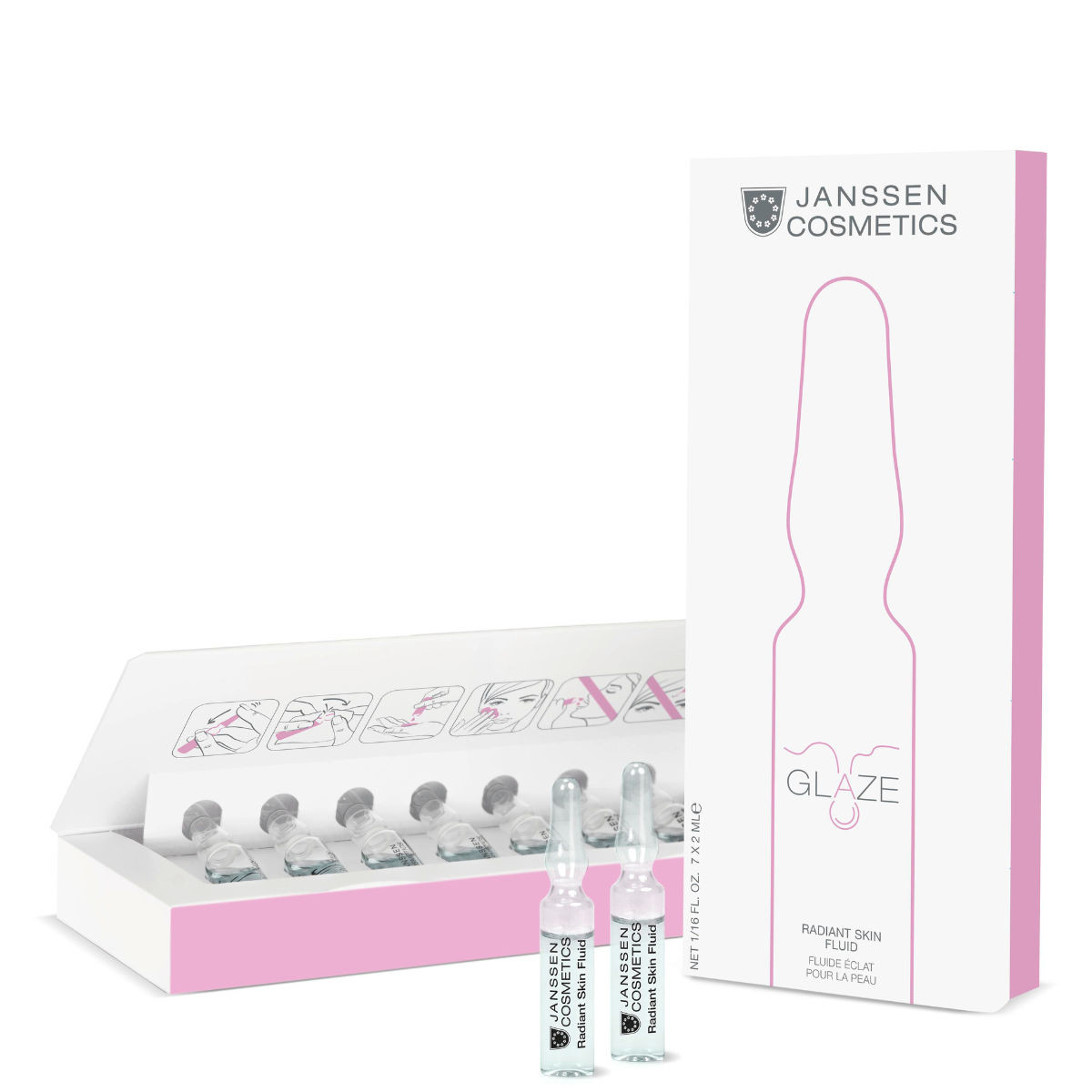 Janssen Cosmetics 83401P Janssen Radiant Skin Fluid Ампульный концентрат для выравнивания тона и сияния кожи 2 мл