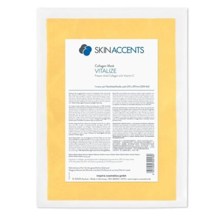 Inspira Collagen Mask Vitalize Vitamin C Ревитализирующая коллагеновая биоматрица с витамином С 1 шт