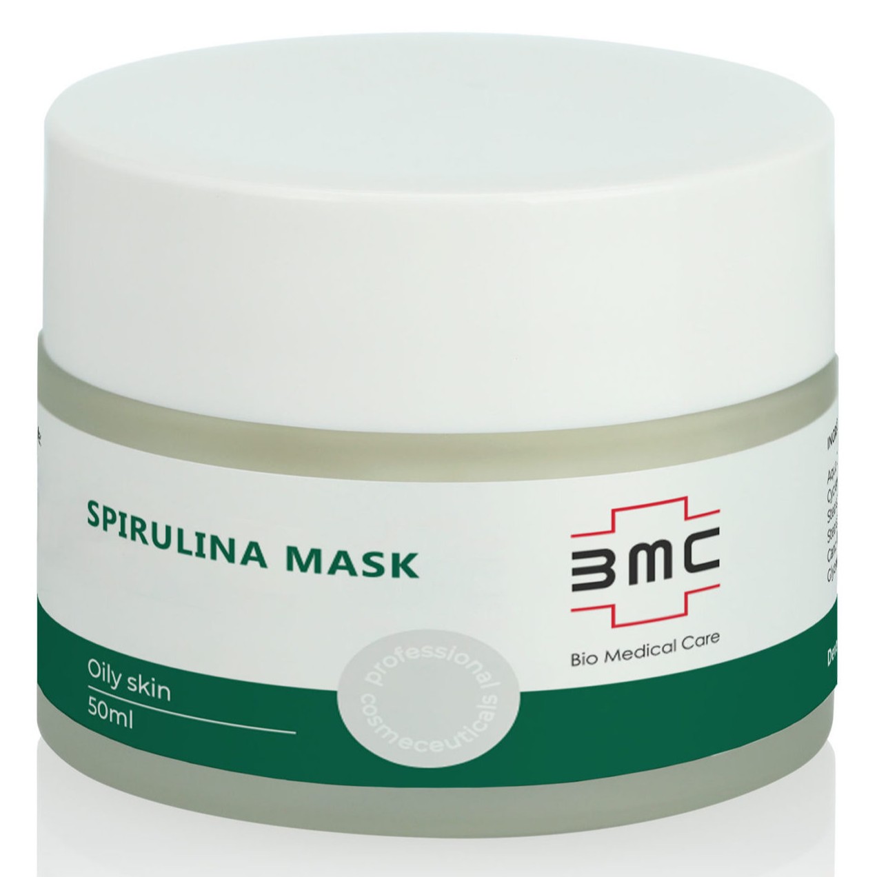 bmc83755 BIO MEDICAL CARE Spirulina Mask Маска для жирной кожи 50 мл — изображение 1