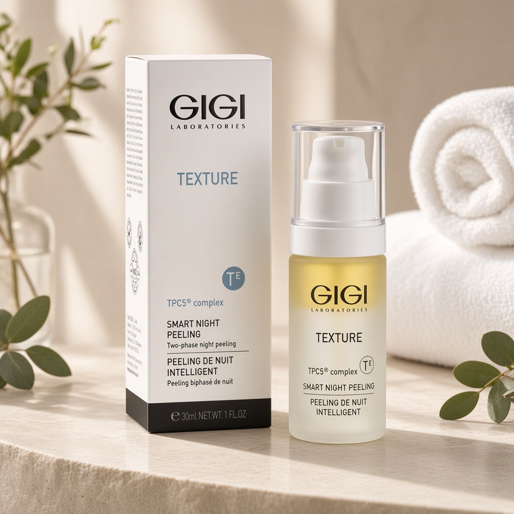 gigi texture smart night peeling Ночной двухфазный пилинг 30 мл GIGI Texture Smart Night Peeling Ночной двухфазный пилинг 30 мл — изображение 1