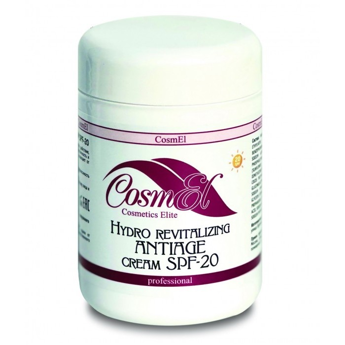 618 CosmEL Hydro Revitalizing Antiage Cream SPF20 Увлажняющий противовозрастной крем 250 мл