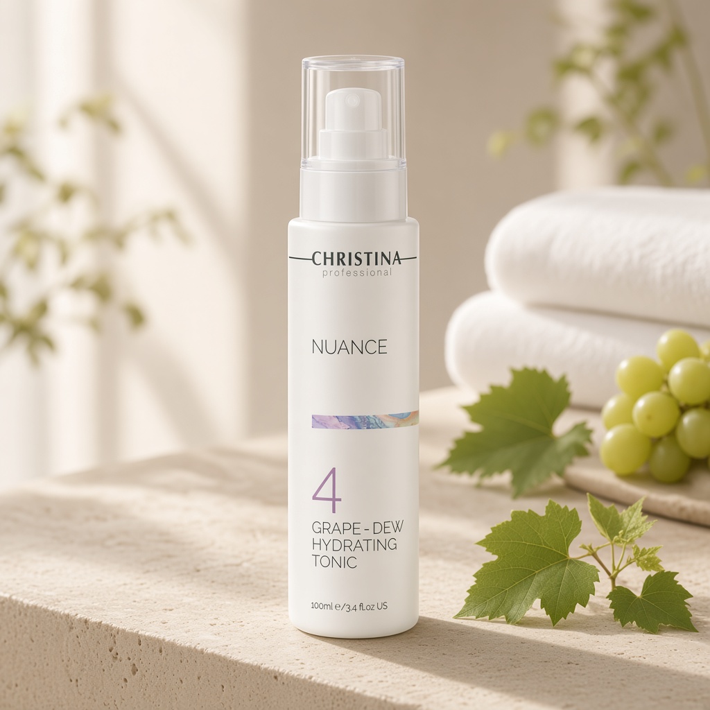 christina nuance grape dew hydrating tonic Увлажняющий тоник с экстрактом винограда 100 мл CHRISTINA Nuance Grape-Dew Hydrating Tonic Увлажняющий тоник с экстрактом винограда 100 мл — изображение 1