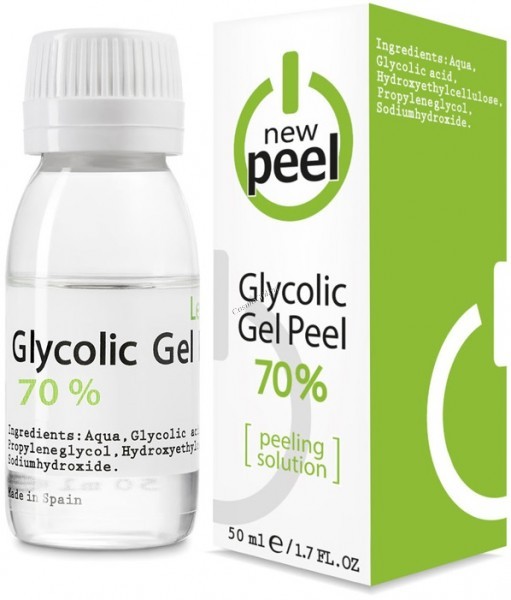 new peel 55933 NEW PEEL Glycolic Gel Peel 70% Level 3 Пилинг гликолевый 20 мл