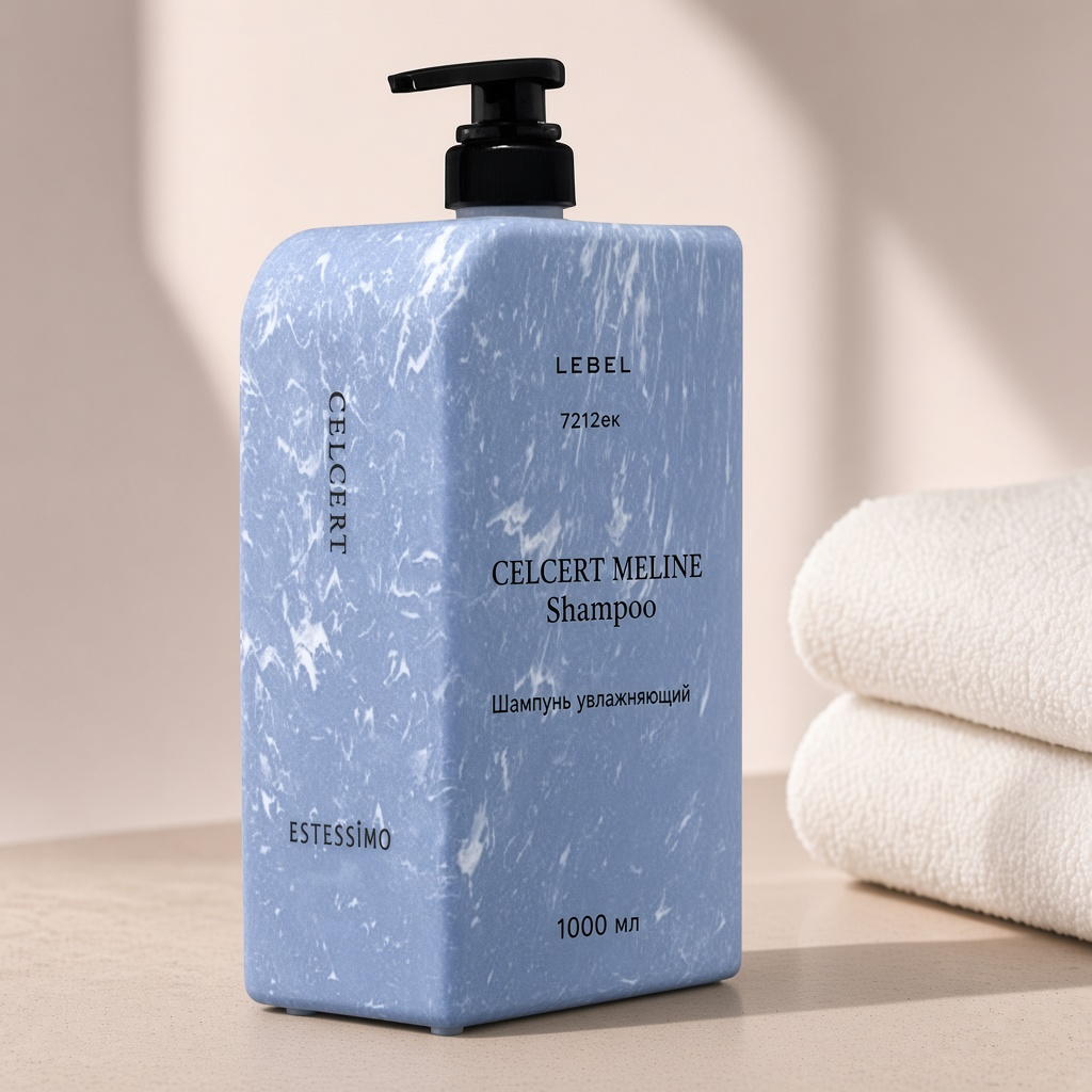 7212ек, Шампунь увлажняющий celcert meline shampoo (в твердой упаковке), 1000 мл, lebel 7212ек, Шампунь увлажняющий CELCERT MELINE Shampoo (в твердой упаковке), 1000 мл, Lebel — изображение 1