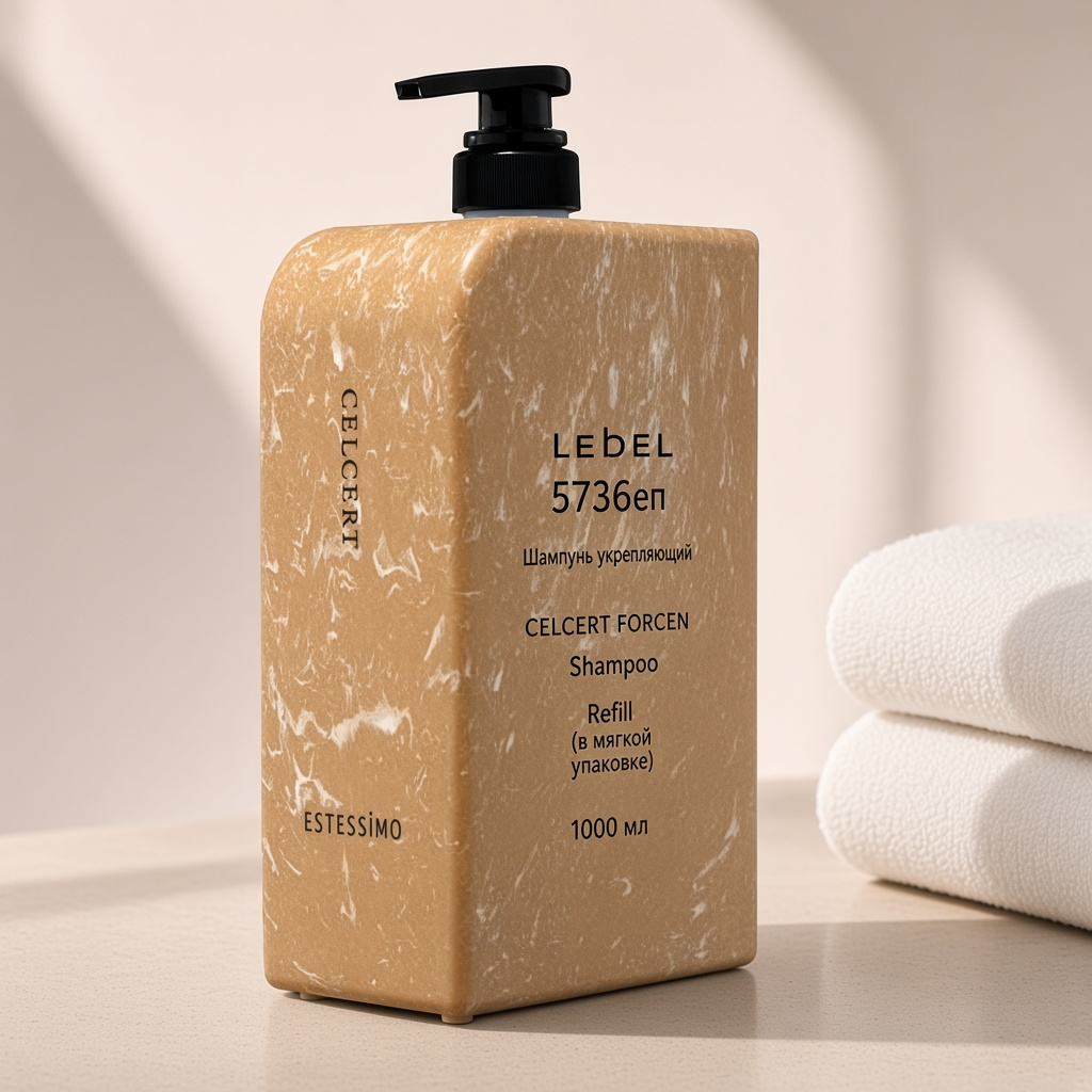 5736еп, Шампунь укрепляющий celcert forcen shampoo, refill (в мягкой упаковке), 1000 мл, lebel 5736еп, Шампунь укрепляющий CELCERT FORCEN Shampoo, Refill (в мягкой упаковке), 1000 мл, Lebel — изображение 1