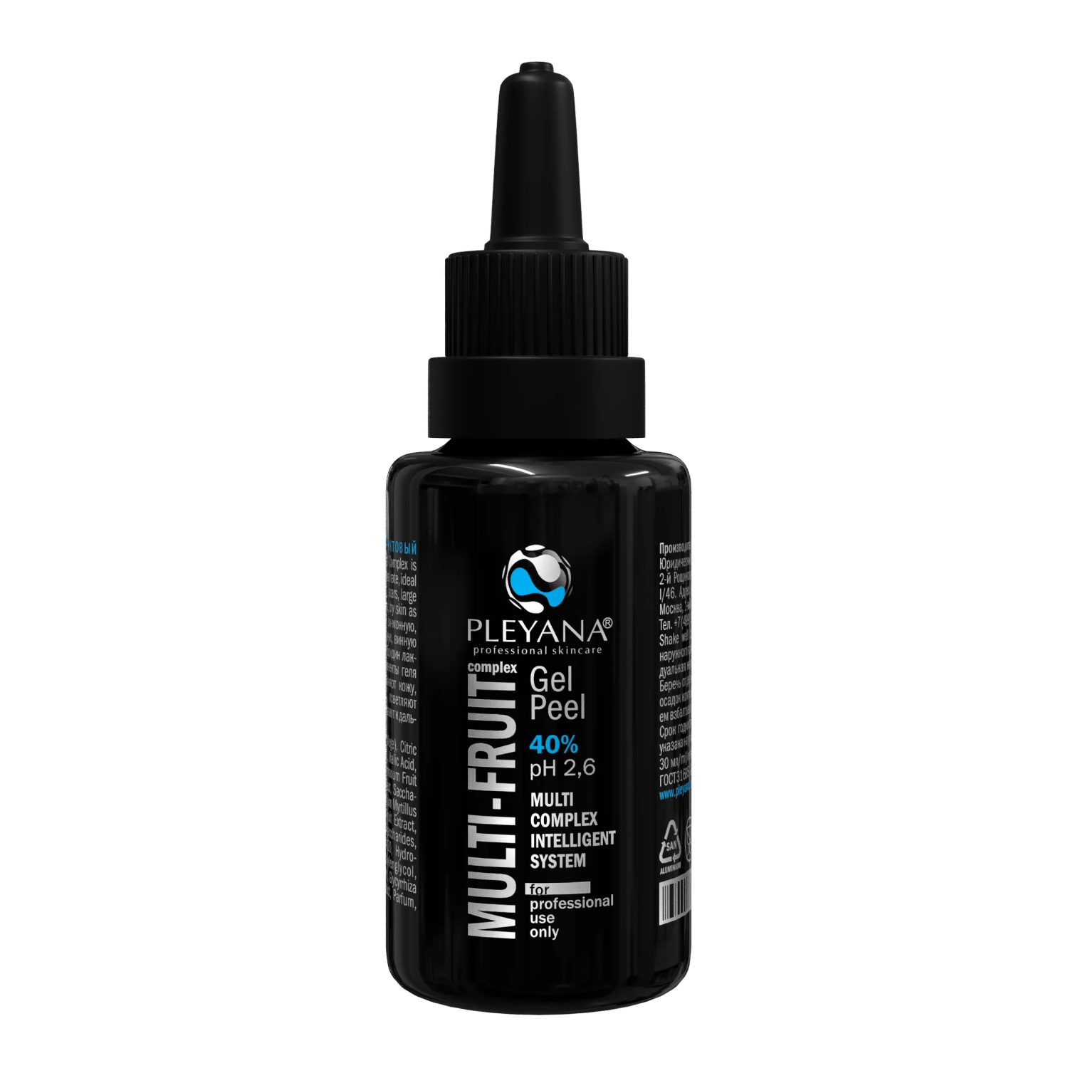 u1n2csmicghfsp3wklrout2vxom4b11e Гель-пилинг мультифруктовый 40% 30 мл Pleyana