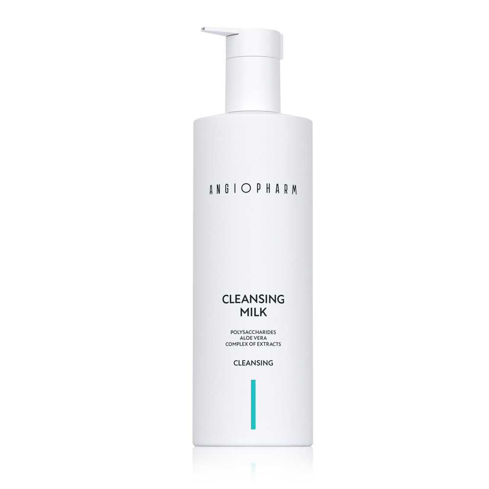 0102 Angiopharm Очищающее молочко 400 мл