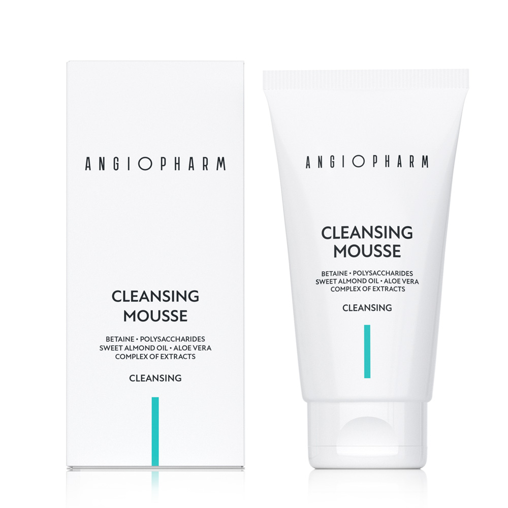 0110 Angiopharm Очищающий мусс 150 мл