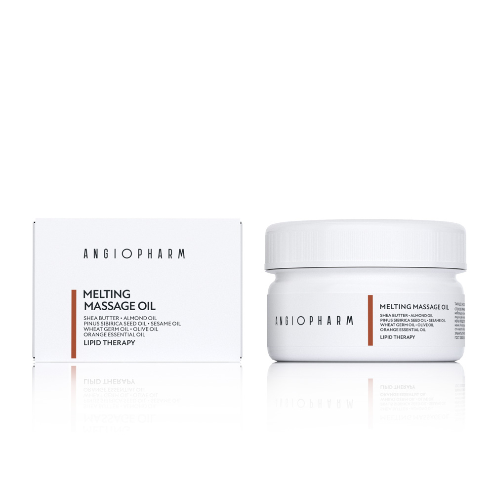 0603 Angiopharm Тающее масло для массажа лица 75 мл