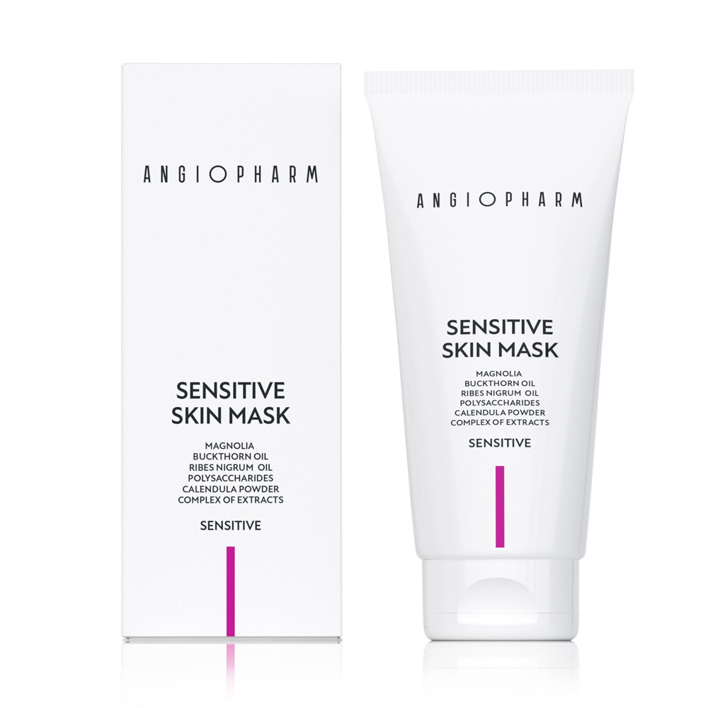 0803 Angiopharm Восстанавливающая маска для чувствительной кожи 200 мл