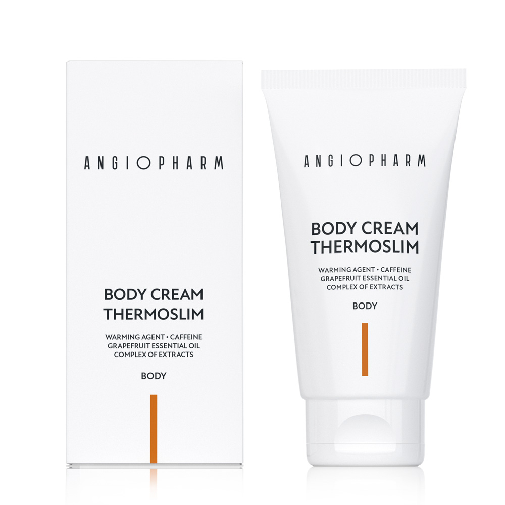 1201 Angiopharm Жиросжигающий крем для тела «термослим» 150 мл