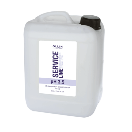 OLLIN Service Line Сonditioner-stabilizer Кондиционер-стабилизатор рН 3.5 5000 мл