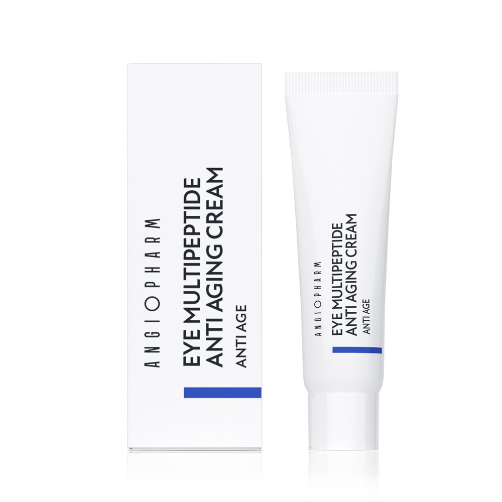 4711 Angiopharm Мультипептидный омолаживающий крем для кожи вокруг глаз 5 мл