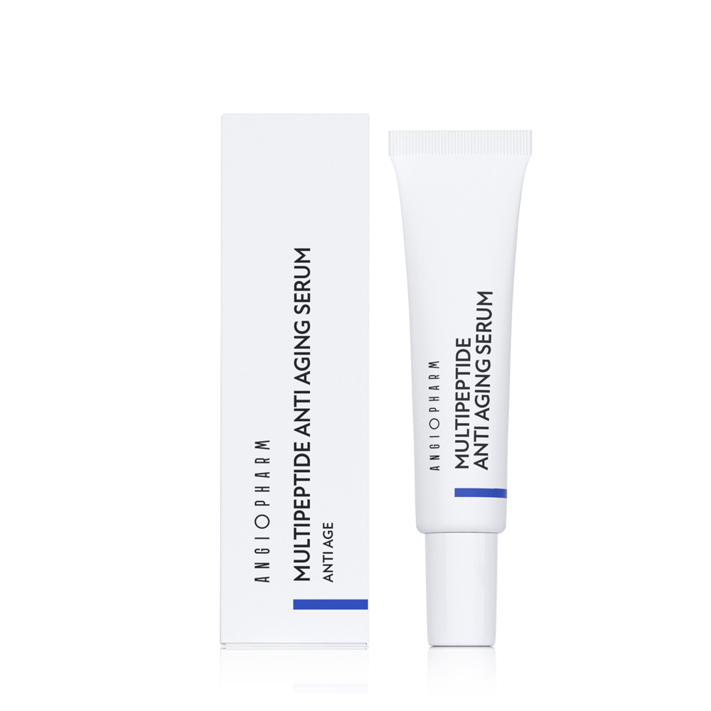4754 Angiopharm Мультипептидная омолаживающая сыворотка 5 мл