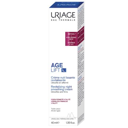 Uriage Age Lift Revitalizing Night Smoothing Cream Ночной разглаживающий восстанавливающий крем 40 мл