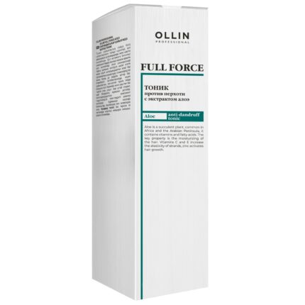 Ollin Full Force Тоник против перхоти с экстрактом алоэ 80 мл