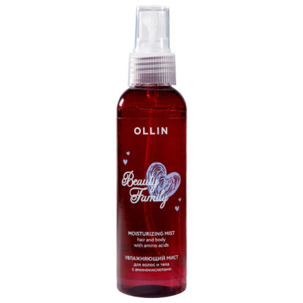 Ollin Beauty Family Мист увлажняющий для волос и тела с аминокислотами 120 мл