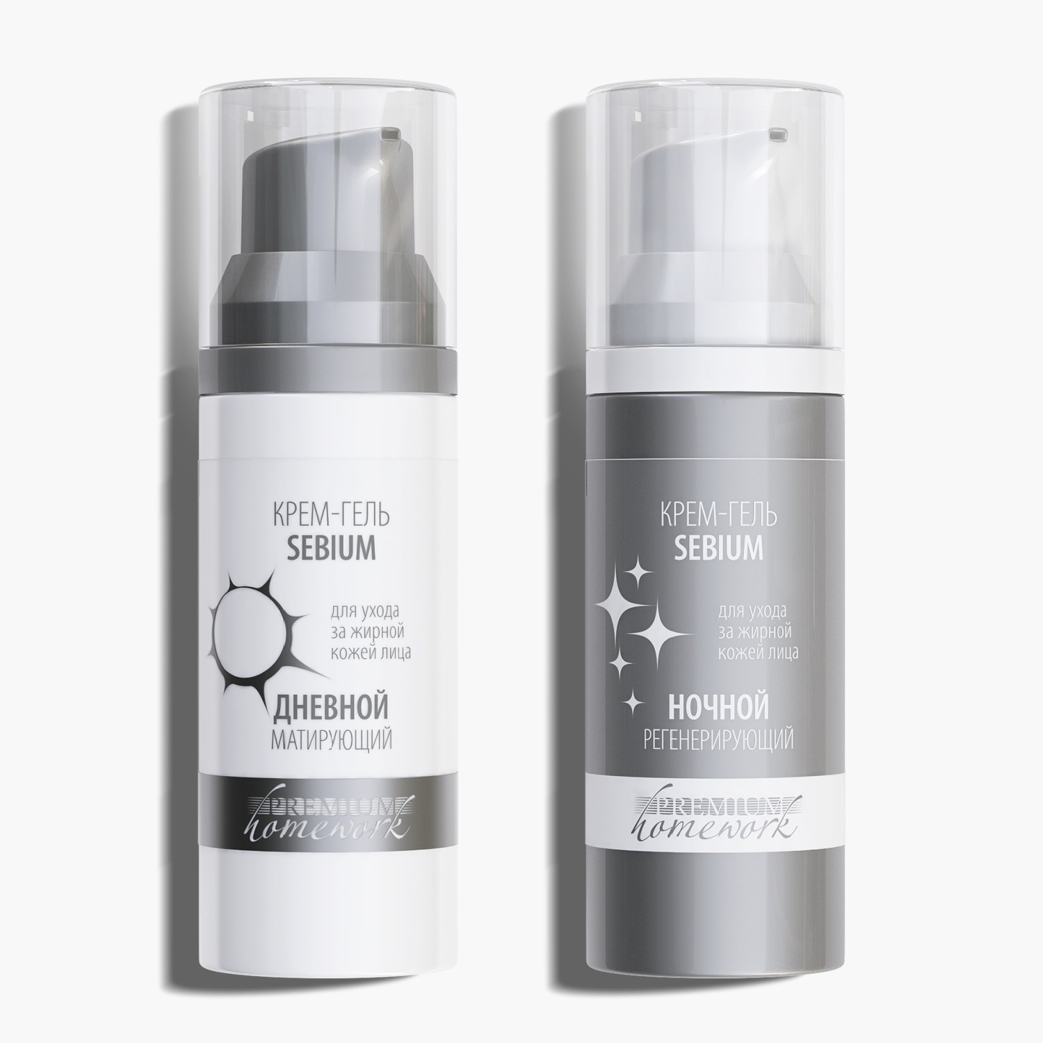 sebium_copy_3_1 Premium Sebium Крем-гель дневной и ночной 2*50 мл