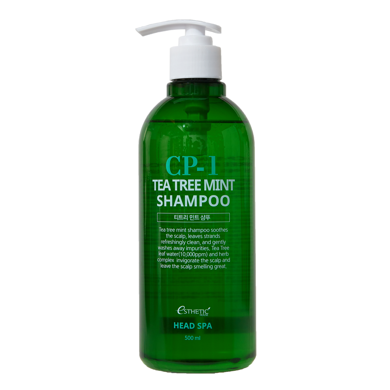 Esthetic House 014016 CP-1 TEA TREE MINT SHAMPOO Шампунь для волос успокаивающий 500 мл ESTHETIC HOUSE