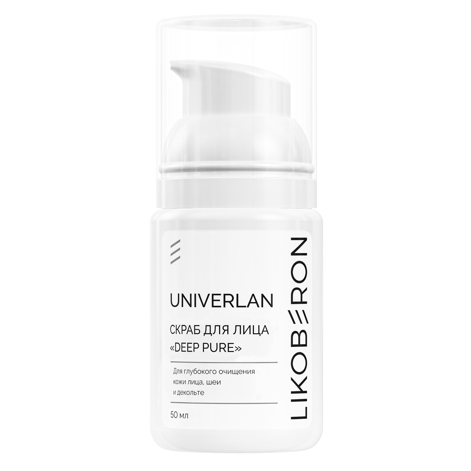 dprpvidy4phgdugtu098d1te340w9w3z LIKOBERON Скраб для лица Deep Pure 50 мл