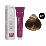 OLLIN SILK TOUCH Крем-краска для волос 9/31 блондин золотисто-пепельный 60 мл