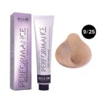 OLLIN Performance Перманентная крем-краска для волос 9/25 блондин фиолетово-махагоновый 60 мл