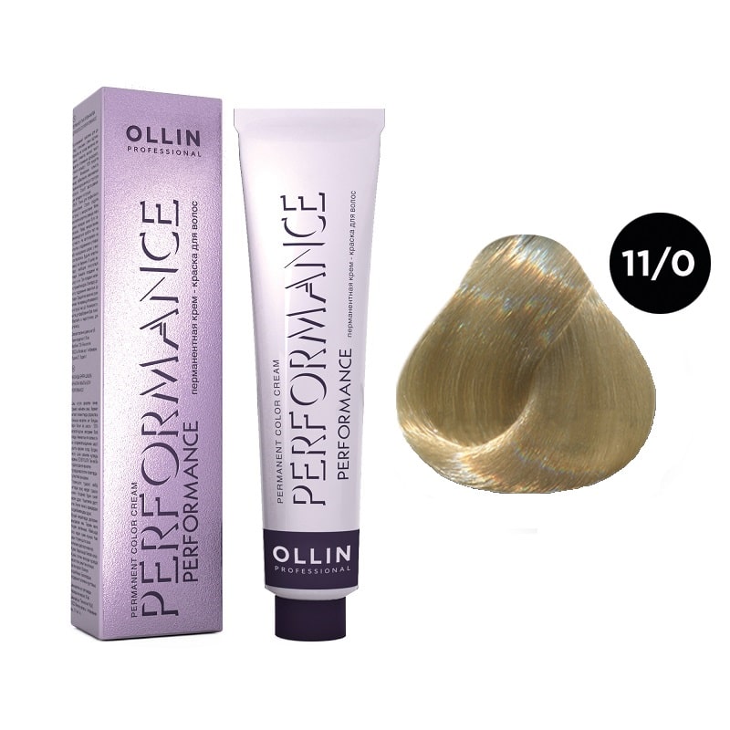 krem_kraska_ollin_performance_specialnyj_blondin_naturalnyj_11_0.jpg OLLIN Performance Перманентная крем-краска для волос 11/0 специальный блондин натуральный 60 мл — изображение 1