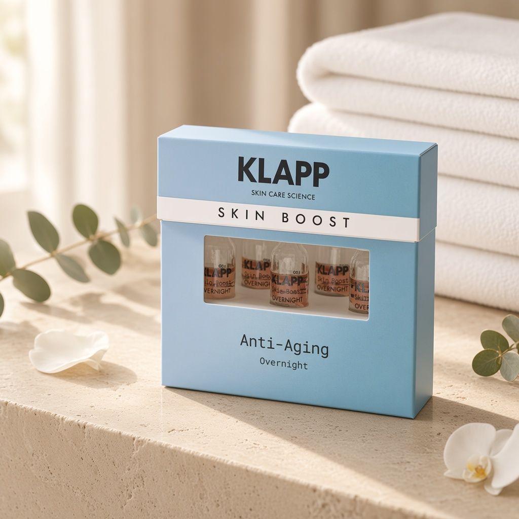 klapp anti aging skin boost Концентрат антивозрастной 5*1 мл KLAPP ANTI-AGING SKIN BOOST Концентрат антивозрастной 5*1 мл — изображение 1