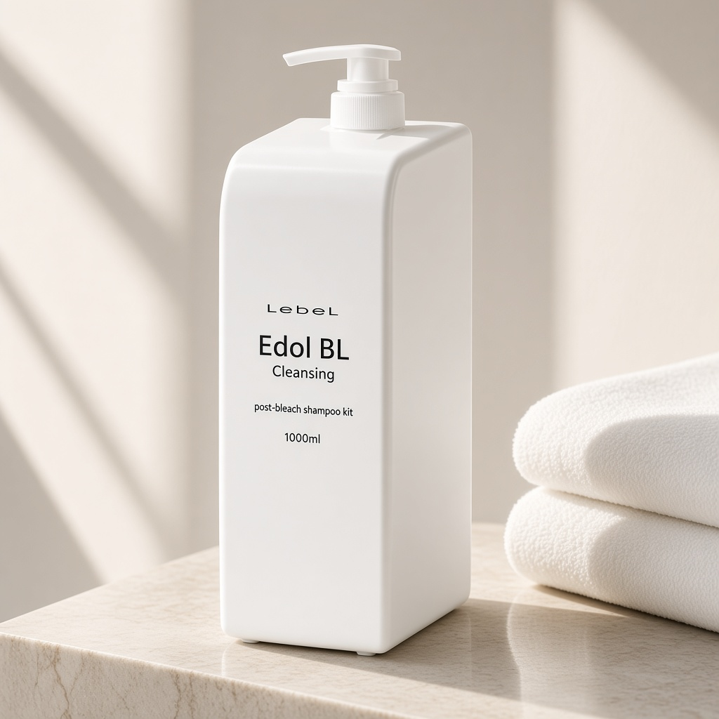 4483лк, Комплект post bleach шампунь edol bl cleansing, 1000 мл, lebel 4483лк, Комплект post-bleach шампунь edol BL Cleansing, 1000 мл, Lebel — изображение 1