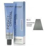 CONCEPT Infinity Crystal 9.11 Светлый блондин интенсивно-пепельный Гелевый краситель для волос 60 мл