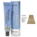 CONCEPT Infinity Crystal 10.34 Очень светлый блондин золотисто-медный Гелевый краситель для волос 60 мл