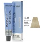 CONCEPT Infinity Crystal 10.03 Очень светлый блондин натурально-золотистый Гелевый краситель для волос 60 мл