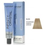 CONCEPT Infinity Crystal 9.03 Светлый блондин натурально-золотистый Гелевый краситель для волос 60 мл