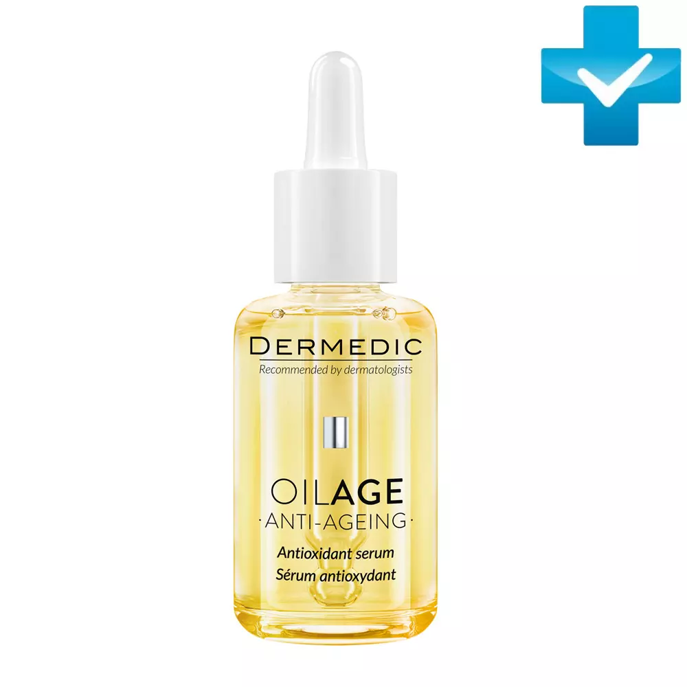604-DM-455 DERMEDIC Oilage Anti-Ageing Antioxidant Serum Сыворотка антиоксидант 30 мл — изображение 1