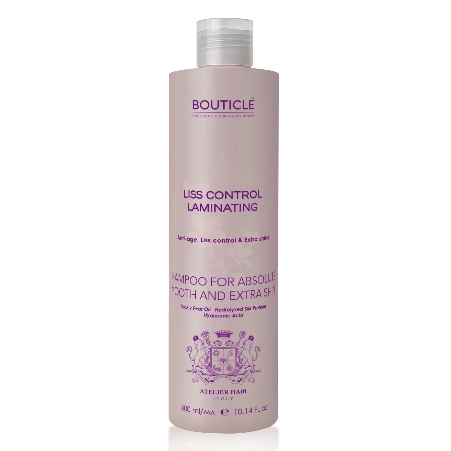 but12546, Разглаживающий ламинирующий шампунь liss control laminating shampoo, 300 мл, bouticle BOUTICLE Liss Control Laminating Shampoo Разглаживающий ламинирующий шампунь 300 мл — изображение 1