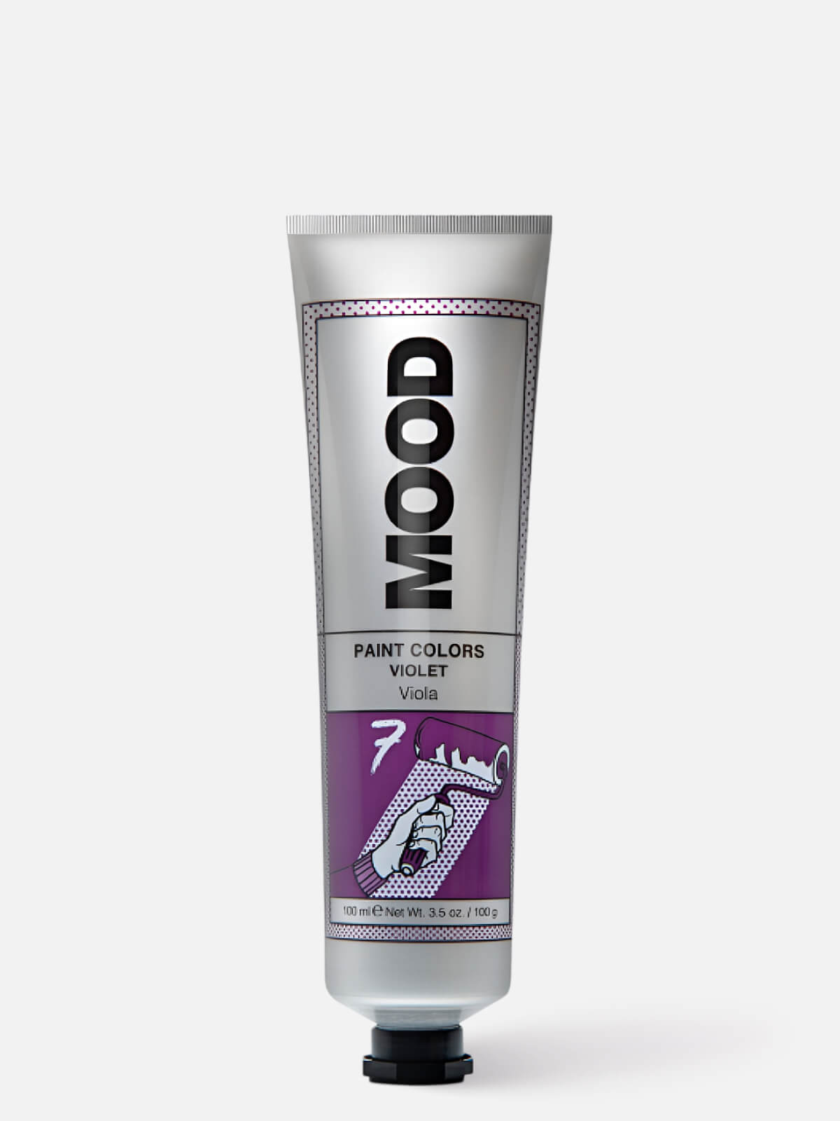 mood paint Полуперманентная краска прямого действия 7 violet Фиолетовый 100мл MOOD PAINT Полуперманентная краска прямого действия 7 Violet Фиолетовый 100мл — изображение 1