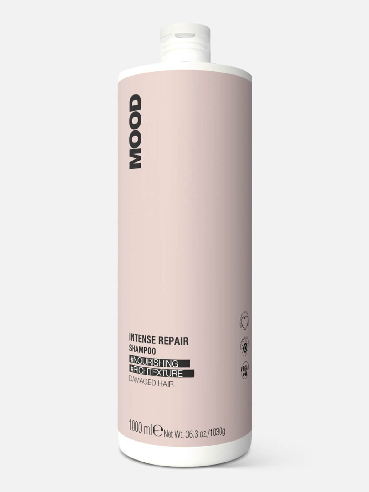 mood intense repair Шампунь для сухих повреждённых волос "Интенсивное Восстановление" intense repair shampoo 1000мл new MOOD INTENSE REPAIR Шампунь для сухих повреждённых волос "Интенсивное Восстановление" INTENSE REPAIR SHAMPOO 1000мл NEW — изображение 1