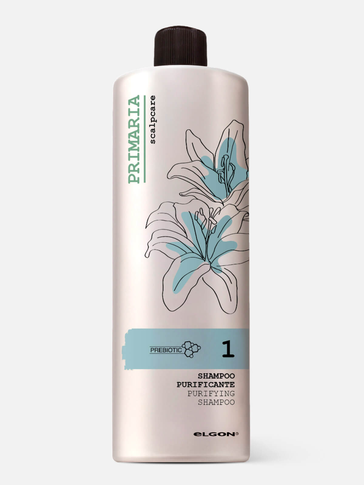 elgon primaria Шампунь против перхоти с цинком shampoo purificante 1000мл ELGON PRIMARIA Шампунь против перхоти с цинком SHAMPOO PURIFICANTE 1000мл — изображение 1