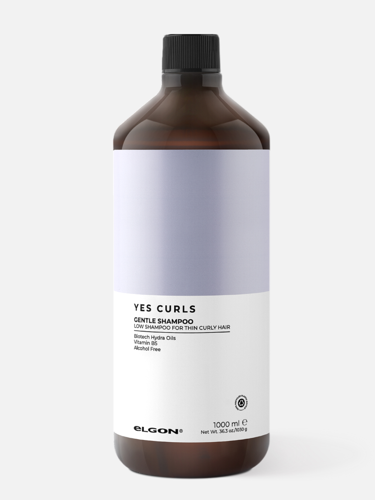 elgon yes curls Шампунь для кудрявых волос ухаживающий gentle shampoo 1000мл ELGON YES CURLS Шампунь для кудрявых волос ухаживающий GENTLE SHAMPOO 1000мл — изображение 1