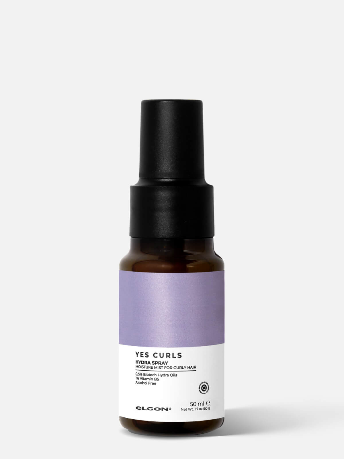 elgon yes curls Спрей уход увлажняющий для кудрявых и вьющихся волос hydra spray 50мл ELGON YES CURLS Спрей-уход увлажняющий для кудрявых и вьющихся волос HYDRA SPRAY 50мл — изображение 1